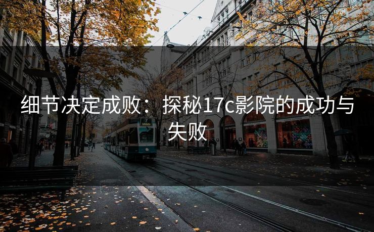 细节决定成败：探秘17c影院的成功与失败